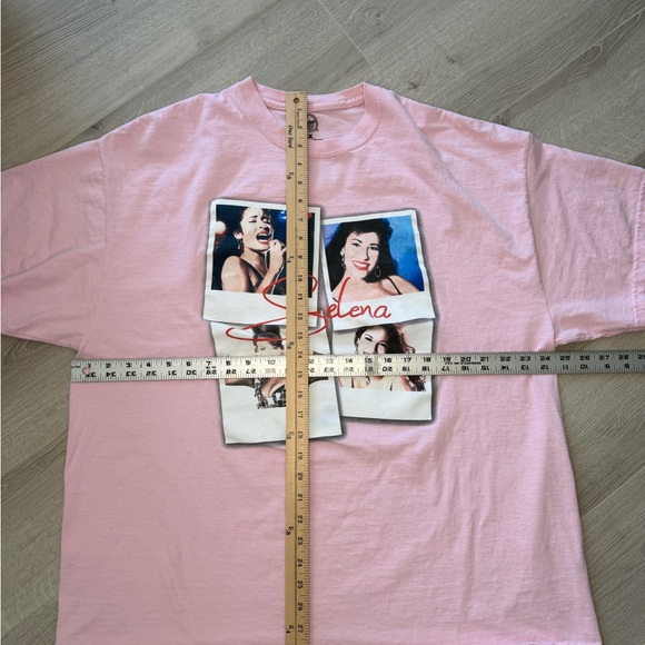 Selena Quintanilla Pink Band Tee Womens 3XL Official Merch Graphic T-Shirt - Picture 2 of 5